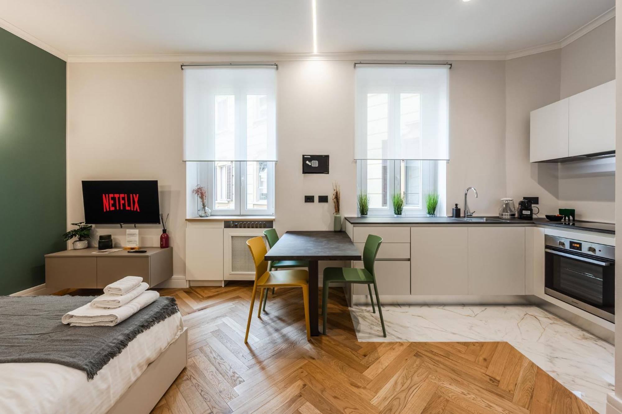 Apartment Design In The Heart Of Mailand